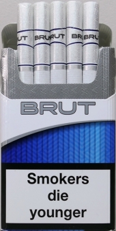 Original «BRUT royal BLUE KS» (Брют рояль синий Кинг Сайз) ( Duty free) 0