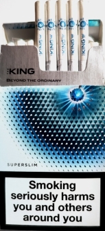 NEW. The King capsule (Кинг с капсулой мятная жвачка) 0