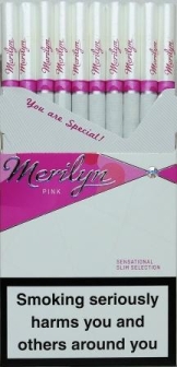 Merilyn pink Картон! (Мерилин розовый) Цена за блок (10 пачек) 0